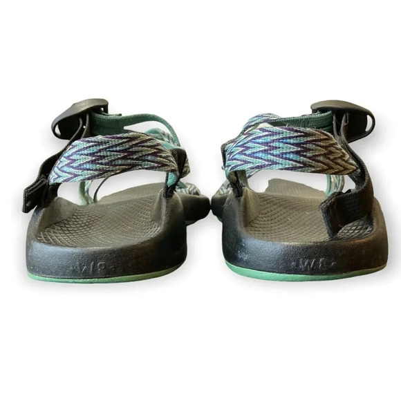 CHACO Z Eddy X2 Sandals Blue Purple Size 8W Hiking - Picture 6 of 9